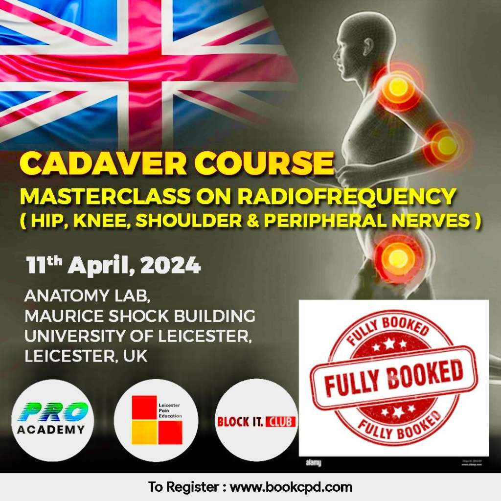 Radiofrequency Masterclass Cadaver course